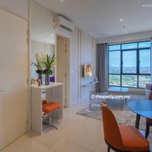 Corner Unit, ready for viewing