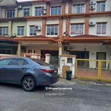 2.5 storey terrace house lake vista @ tm tasik prima for sale.