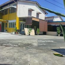 2 Storey Corner House Big Land 4192sf Padang Tembak Commercial Use