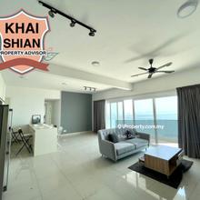 Fully furnished and seaview unit for rent in The Loft