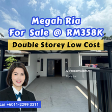 Megah Ria low cost double storey fully renovated, ready move-in
