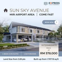 Brand New Double Storey Terrace at Sun Sky Avenue, Airport