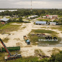 Jenjarom 3.6 acre flat land facing jln klang banting for rent fencing