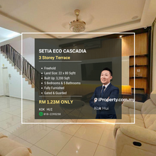 Setia Eco Cascadia 3 Storey Terrace!! Rm1.23mil Only!!