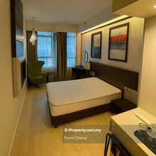 Studio fully hotel style Id link Shop grocery convenient Lrt Asia Jaya