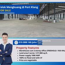 ROI 6 % and 100% no flood