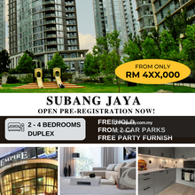 Open Pre-Register (New Launch @ Subang Jaya)