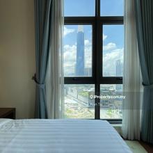 High Floor Corner Unit with TRX and Times Square View