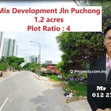 Kuchai Lama,Jalan Puchong, Oug, Taman Kinrara (Zoning Commercial)1.2 A