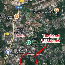 1.15 Acres Land at Jalan Stakan, 7th Mile Kota Sentosa, Kuching 