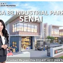 2 Storey Cluster Factory 60 x 130 @ Senai Idaman, Senai, Johor