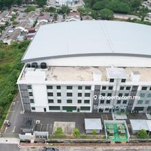 Belakong 4 storey office with high ceiling warehouse