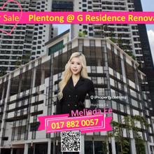 Masai Plentong @ G Residence Renovated 2bed Can Full Loan