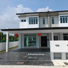 Extra Backyard 10ft New Double Storey Terrace house for Sale