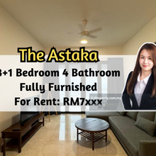 The Astaka @ One Bukit Senyum, Fully Furnished, 3 plus 1 Bedroom