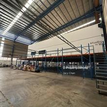 Front Road 3 storey Semi D factory warehouse Bandar Teknologi Kajang 