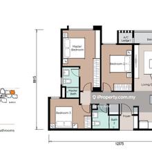 Luxurious Hilltop Living @ Kaia Heights  - 999sf Family Home!