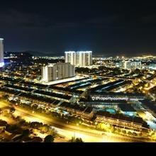 High floor unit for sale at Reflection Condo in Bayan Lepas. 