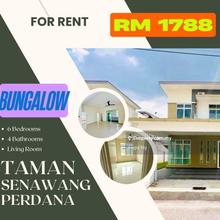 Taman senawang perdana 2 storey bungalow for rent