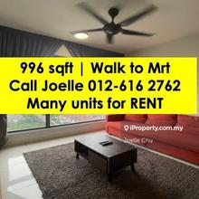 Walk to Mrt, Wifi Included- Many other units on hand for Rent