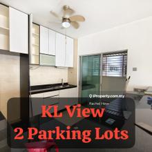 KLCC view, Repainted, Partial Furnished, Well Kept