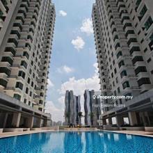 Rafflesia Condominium 1231sf Corner Unit Lower Floor Facing KLCC