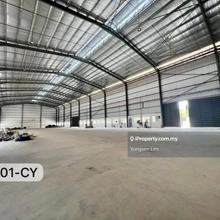 1.29acres Bungalow Factory with cf Sungai Kapar Indah Klang 