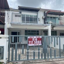 Double storey house for rent @ Jalan Akasia 6 (Desaru)