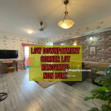 Low Downpayment / Corner Unit / Renovated / Non Bumi