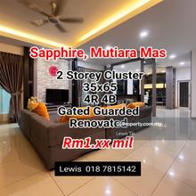 Sapphire, mutiara mas