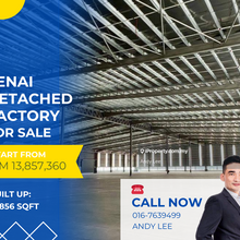 Senai Kulai Detached Factory for Sale