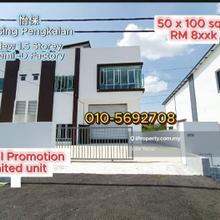 Brand New Pusing Pengkalan Factory Special Promotion Limited Unit