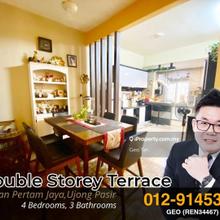 Nicley renovated 2 Storey Terrace Taman Pertam Jaya Ujong Pasir Melaka