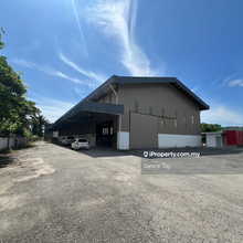 Fully Covered Warehouse Kg Kinarut Lokkawi Huge Land