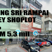 2 Adjoining 3.5 Sty Shoplot Wangsa Maju Sri Rampai Setapak KL 