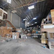 Shah alam section 34, 3 storey semid factory 