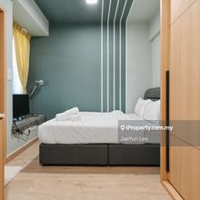 3 balconies with fully furniture unit
