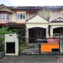 Facing Open Double Storey  Terrace House Tamu Hill Park Batang Kal