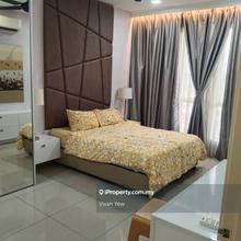 Nicely furnished unit with golf course view