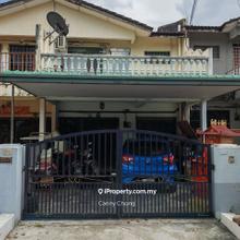 Low Cost Double Storey Terrace House in Menglembu For Sales
