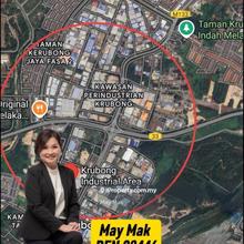 Industrial Land Krubong Freehold Good Location near Cheng Melaka Sale