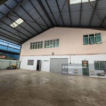 Freehold High Roofing Factory with Office Krubong Cheng Melaka Tengah 