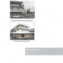 Lahad datu, sabah. 3 storey corner shop office (Affordable price)