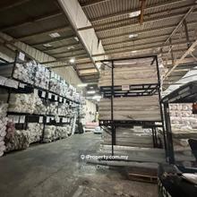 Pandamaran port klang factory with cf easy to port prime location