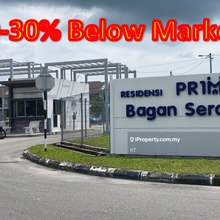 Below Market Value; 2 Sty Mid Terrace @ Residensi Pr1ma Bagan Serai