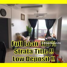 Below Market Price/ Strata Title/ Full Loan 100%/ Low Deposit/ Rawang