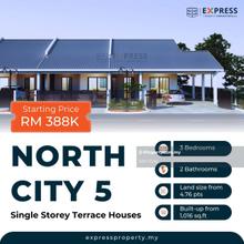 Single Storey Terrace at North City 5, Jalan Brunei