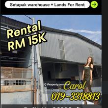 Setapak Warehouse Plus Land For Rent 