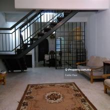 Newly painted double storey at sg4, Seri Gombak