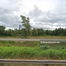 Empty flat land